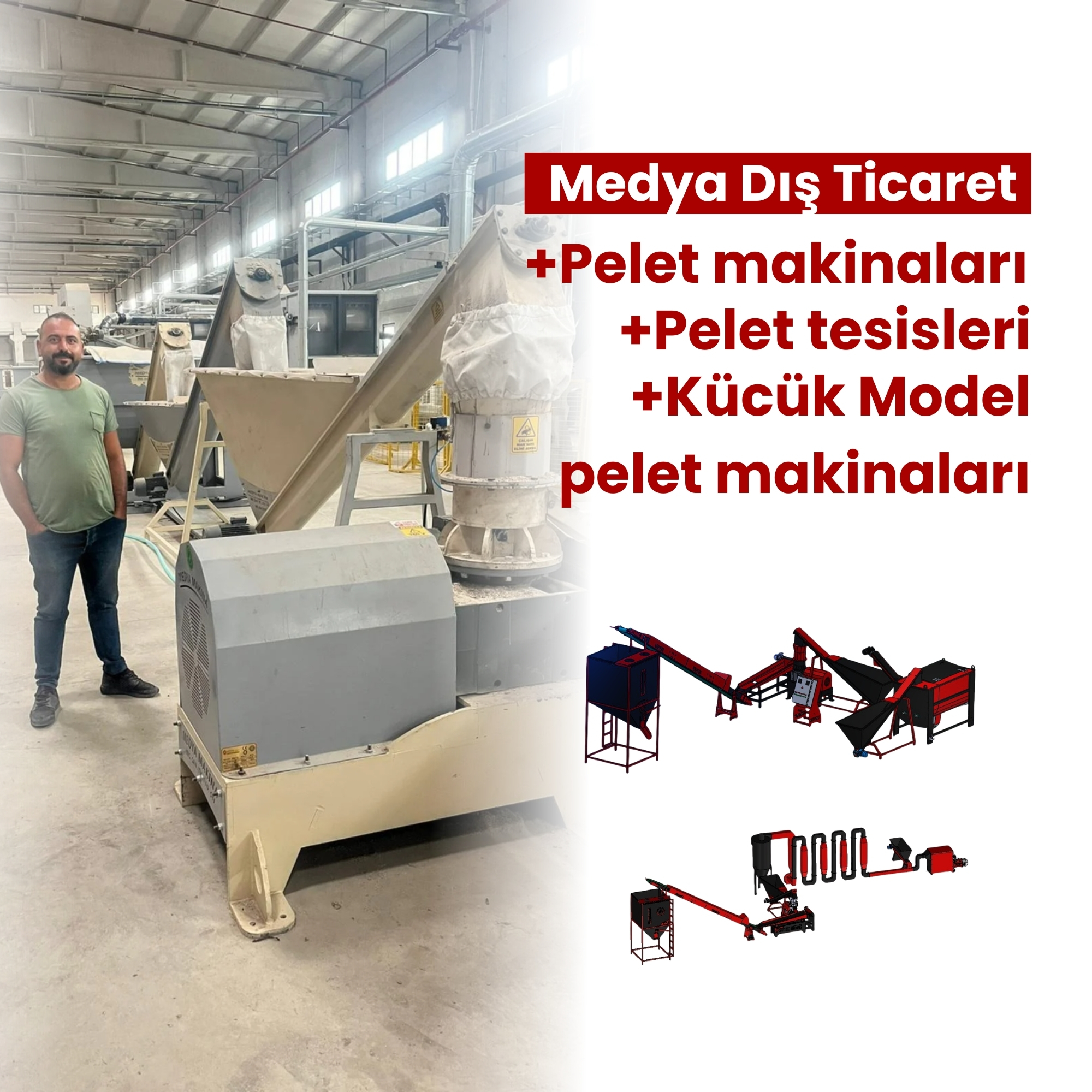Pelet Makineleri Ve Tam Kapsamlı Pelet Tesisleri