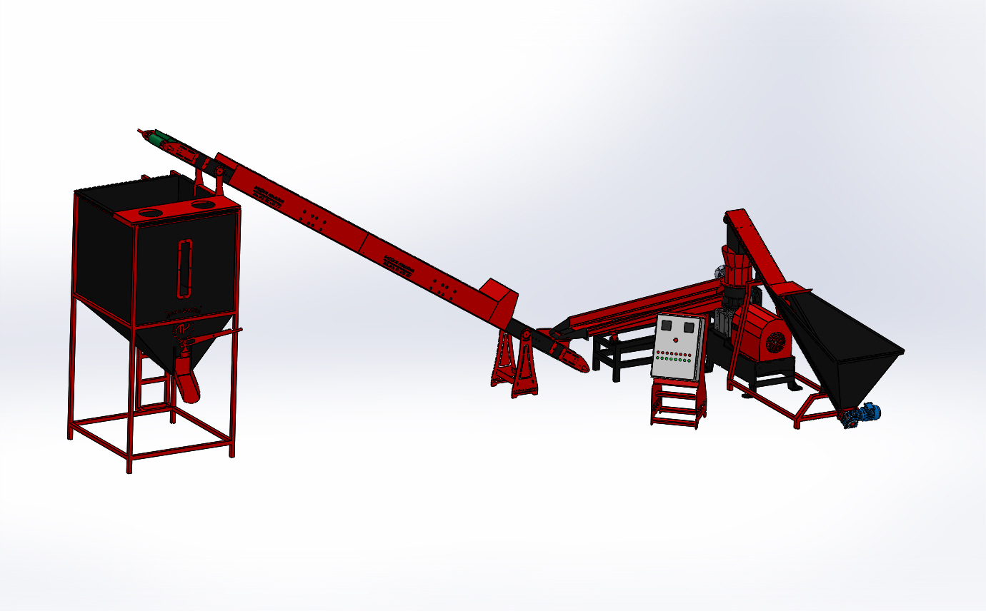 Pelet Yem Tesisi SAATTE 500KG